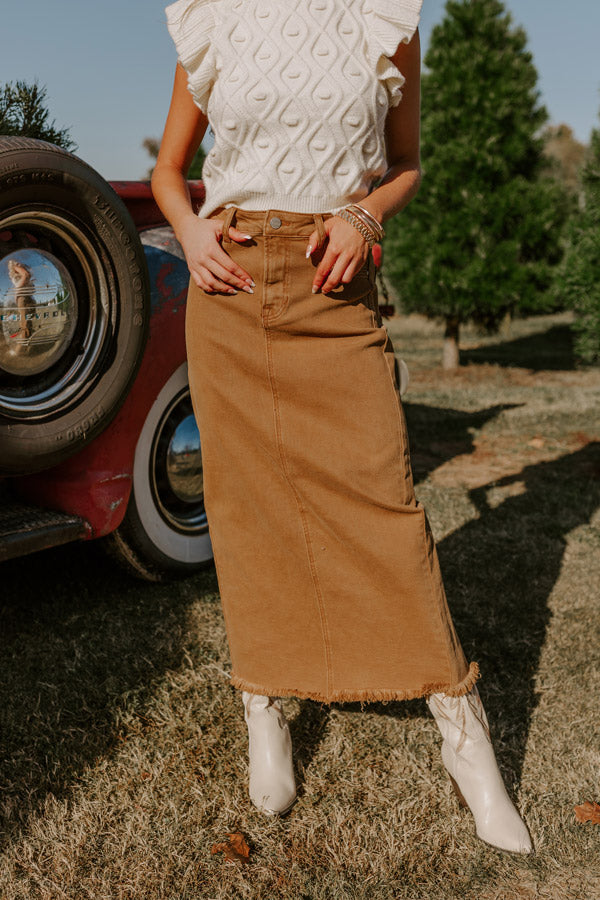 Risen The Raleigh Denim Skirt