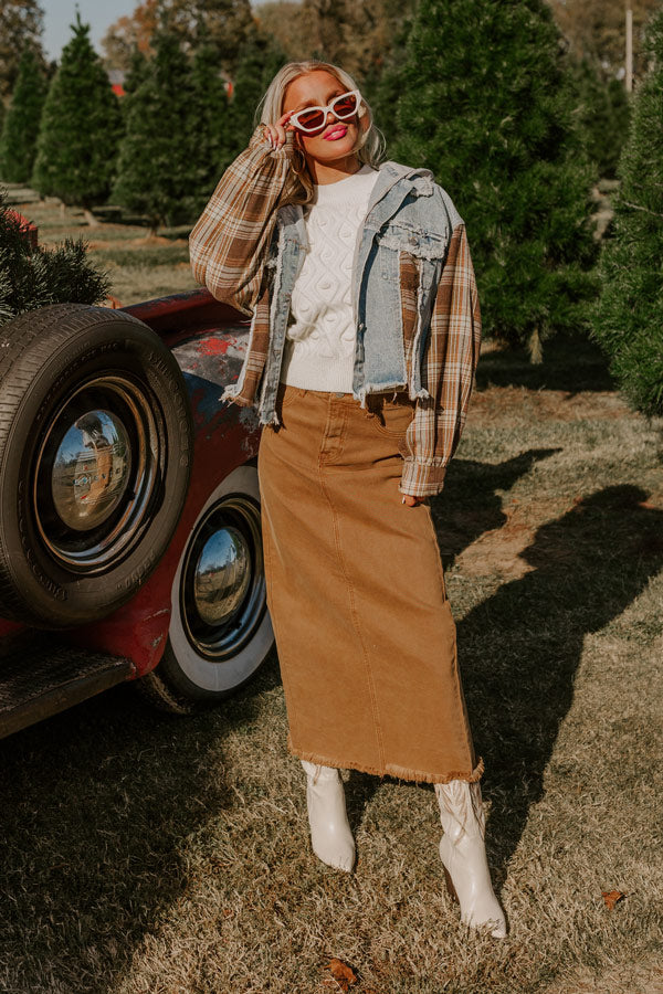 Risen The Raleigh Denim Skirt