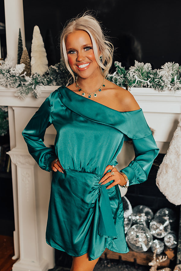 Statement Maker Satin Mini Dress In Hunter Green Impressions Online Boutique Statement Maker Satin Mini Dress In Hunter Green Impressions Online Boutique
