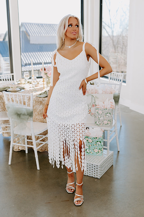 Feel The Love Crochet Midi
