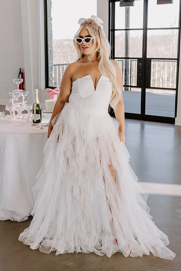 tulle maxi dress Vestido de Tul Camilla - Negro Beige short underskirt Art PatBO HONEY FLOWER TULLE MAXI