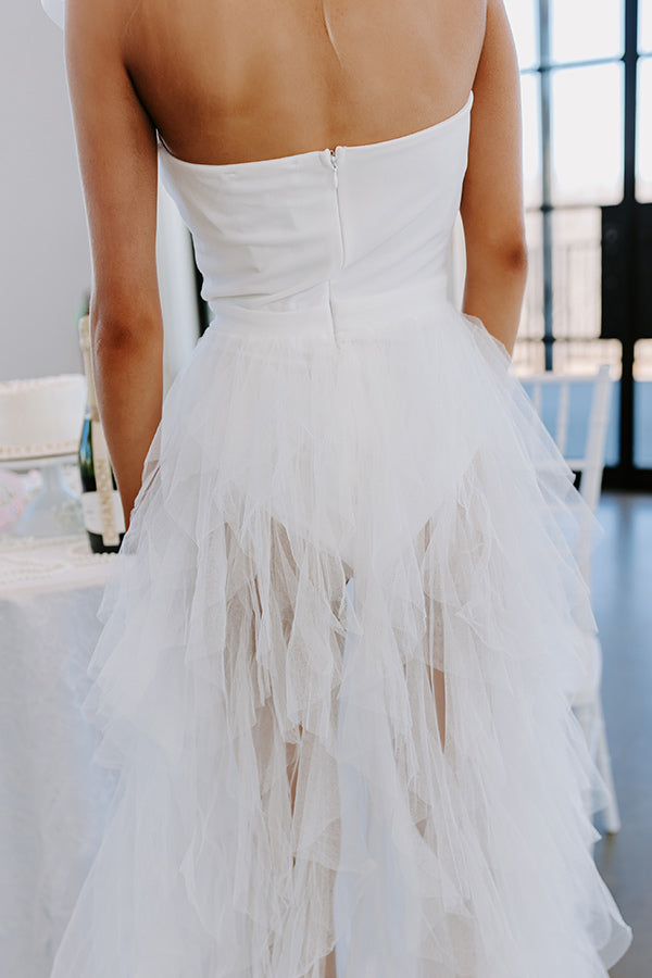 on the runway maxi dress white On The Runway Maxi Dress - White