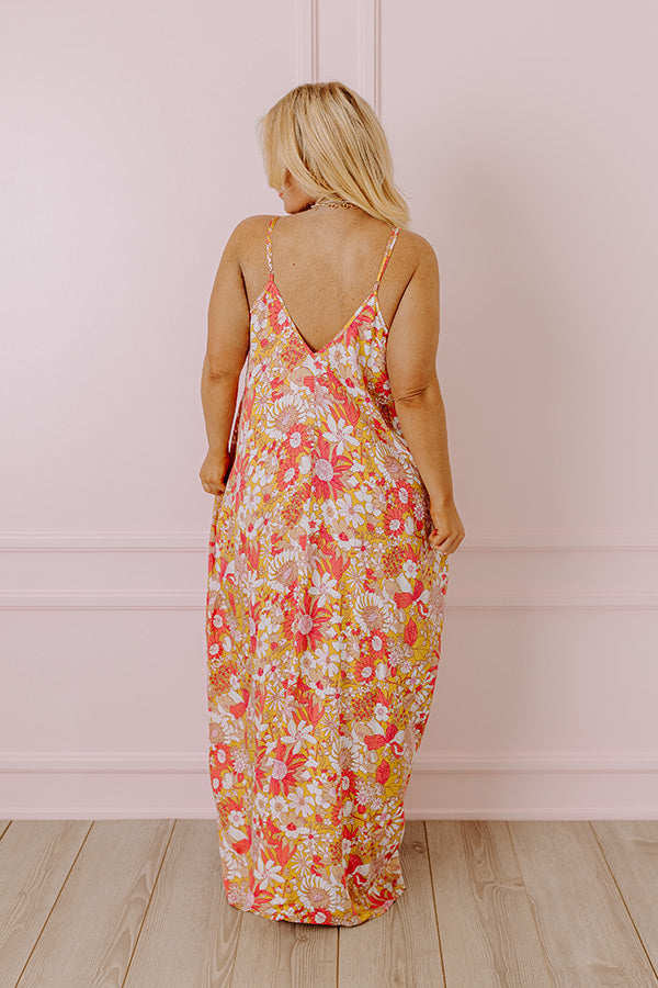 Casually Chic Floral Maxi Curves