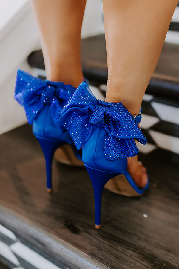 The Candice Heel in Royal Blue The Candice Heel in Royal Blue