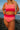  pink Pink Horizon High Waist Seersucker Bikini Bottom Curves 