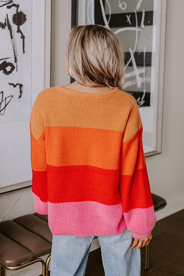 Spring Breeze Stripe Sweater