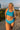  ocean-blue Cool Waters High Waist Seersucker Bikini Bottom Curves 