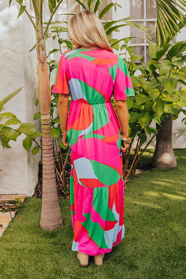 Sailboat Soiree Color Block Maxi in Hot Pink Impressions Online Boutique Sailboat Soiree Color Block Maxi in Hot Pink Impressions Online Boutique