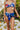  royal-blue Tropical Shoreline High Waist Bikini Bottom 