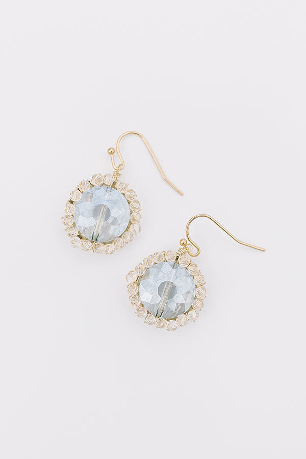 Pretty Posh Earrings In Sky Blue