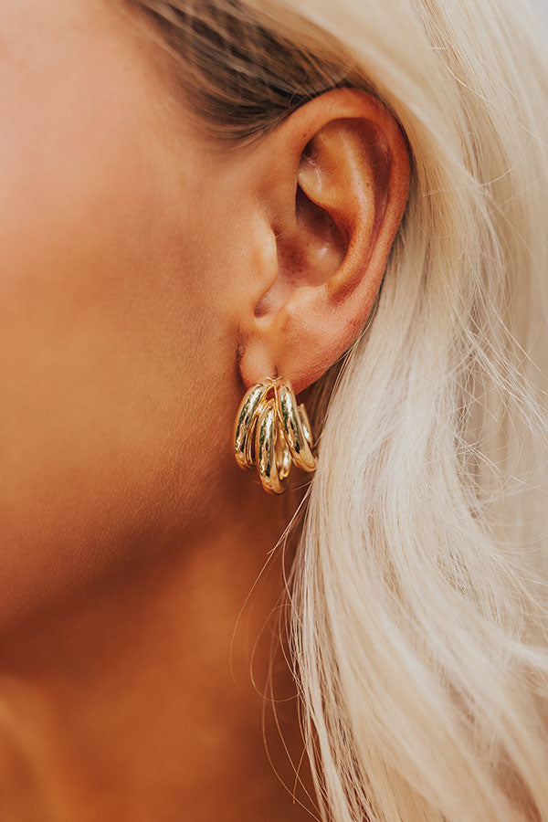 City Escapes Hoop Earrings