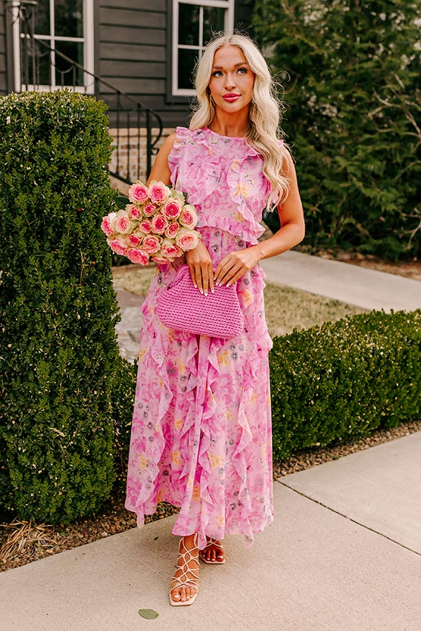 Floral Dreams Ruffle Maxi Dress Floral Dreams Ruffle Maxi Dress