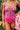  hot-pink Tropical Getaway One Piece Swimsuit 