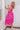 Secret Rose Garden Midi Hot Pink