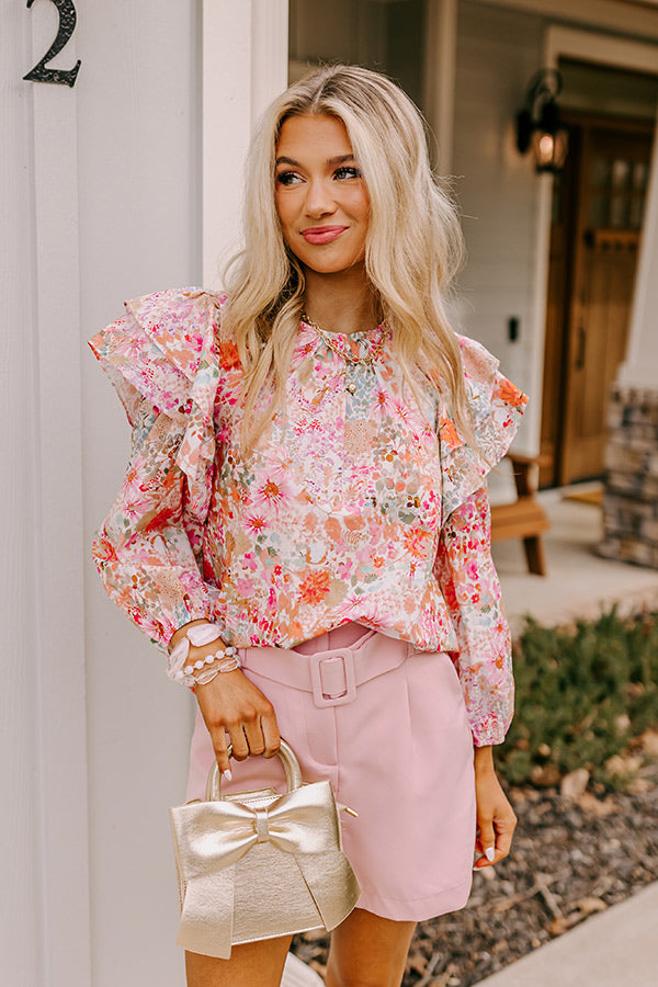 Pure Perfection Floral Top