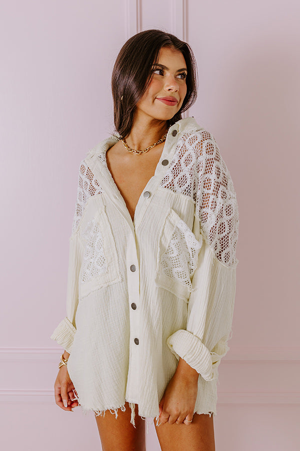 Free Spirited Knit Button Up