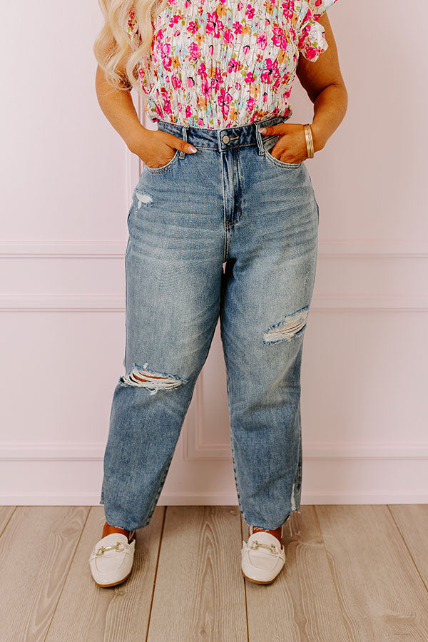 Judy Blue Rylie High Waist Straight Leg Jean Curves