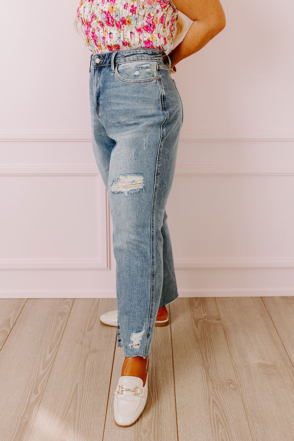 Judy Blue Rylie High Waist Straight Leg Jean Curves