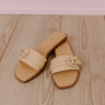 The Mango Raffia Woven Sandal Image - 1